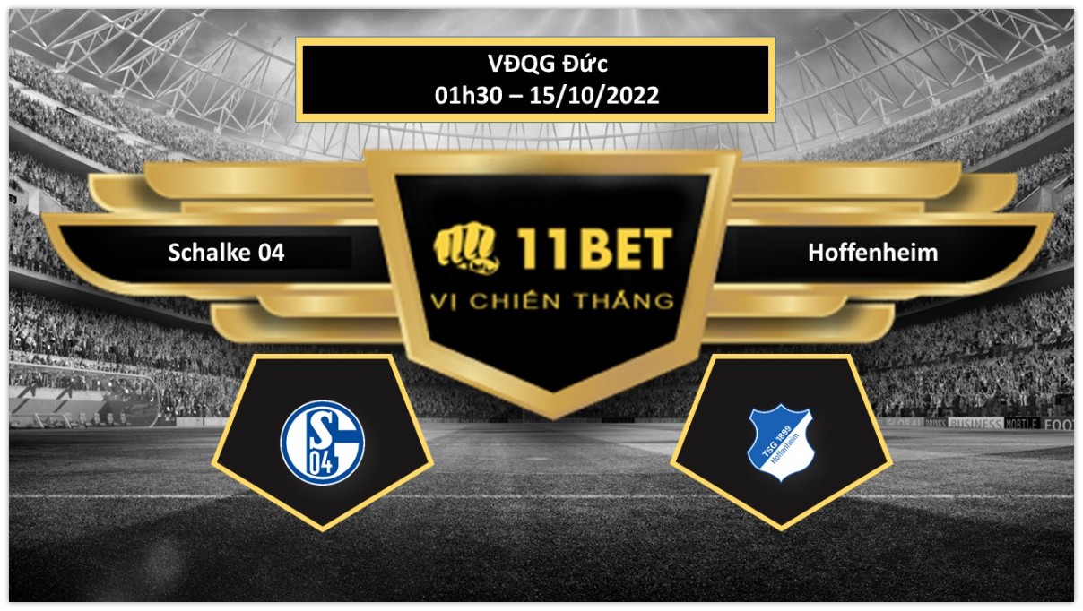 11BET Tip bóng đá Schalke 04 vs Hoffenheim , hôm nay 15/10/2022
